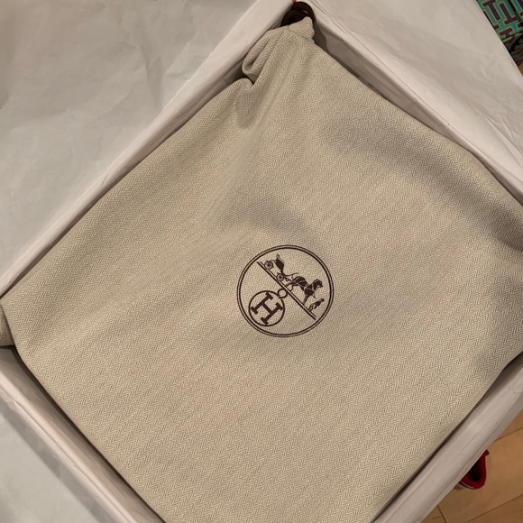 Hermès Evelyne PM etoupe with Gold hardware NEW - Picture 13 of 14